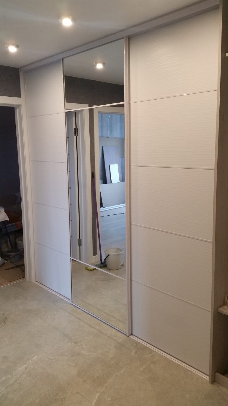 Двери для шкафов-купе, раздвижные компланарные системы, Минск